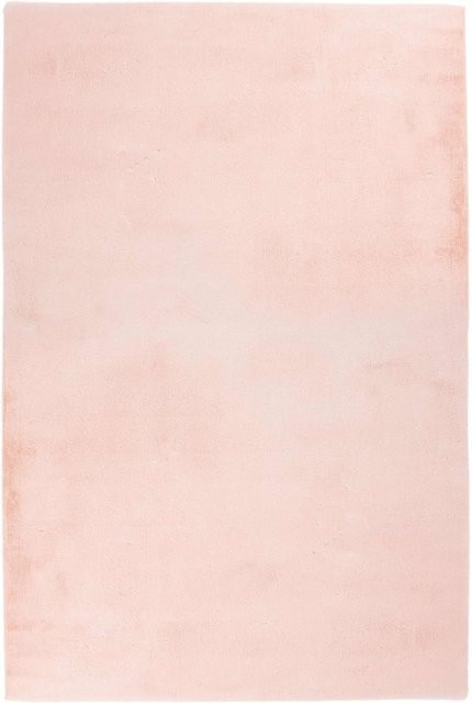 MeGusta Kurzflor Teppich Clara Modern Uni Pink B: 80 cm, T: 150 cm - Bild 1
