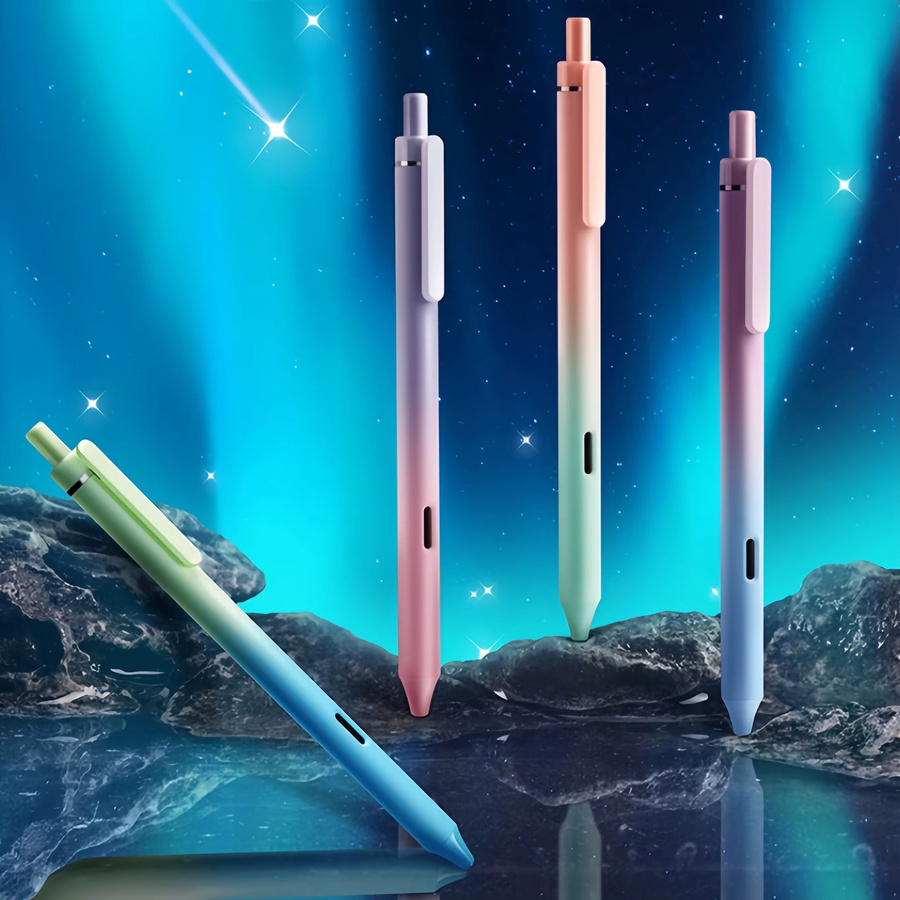 Aurora Silent Gelstifte mit feiner Spitze 0,7 mm in Schwarz oder Mehrfarbig - Bild 3