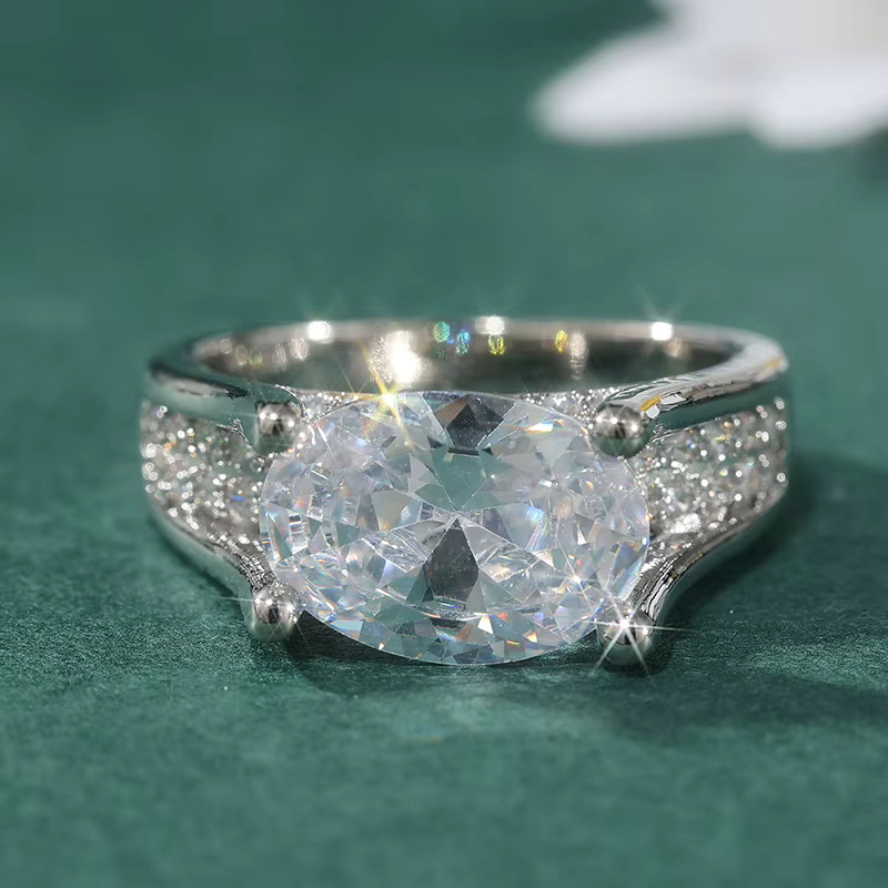 YoYo Damenring, Silber, Zirkonia, Hochzeit, Verlobung - Bild 2