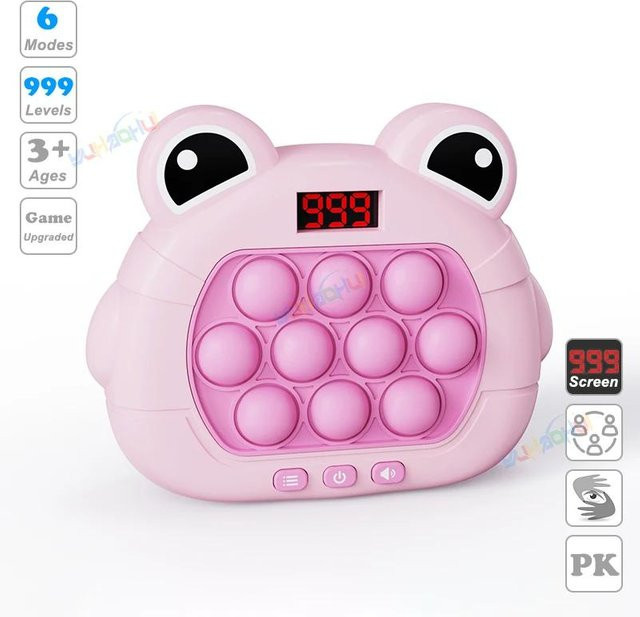 Binchi Elektronisches Pop-Licht, Schnelles Drückspiel, Interaktive Spielmaschine - Bild 1