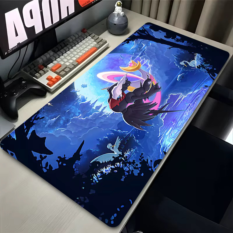 Bandai Gamer Mauspad Pokemon Darkrai in Multicolour als große Schreibtischunterlage für dein Computer-Gaming-Zubehör - Bild 1