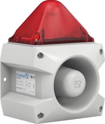 Pfannenberg Optisch-akustischer Signalgeber PA X 5-05 230 AC RD 7035 Rot 230 V/AC 105 dB - Bild 1