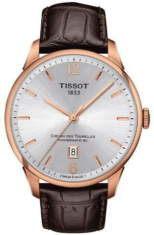 Tissot Armbanduhr Automatik, Edelstahl, Silber, Weiß, Herren - Bild 1