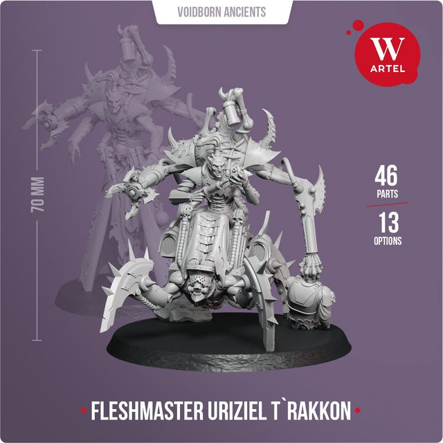 Artel Lilith die Dämonin, Harz Modell Kit, Miniaturen, Fantasy - Bild 1
