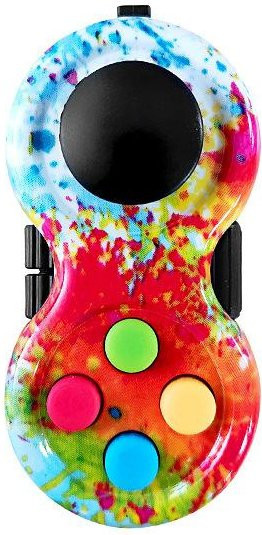 Fashnics Fidget-Pad, Fidget-Spielzeugwürfel, 8 Fidget-Funktionen - Bild 1
