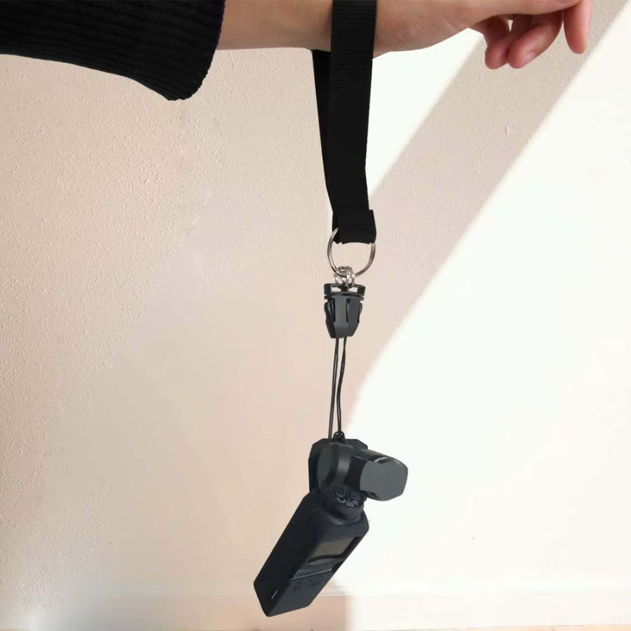 Puluz 2 in 1 Silikon Schutzhülle Set für DJI Osmo Pocket 2 in Schwarz - Bild 3
