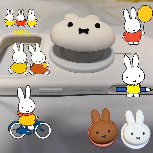 Miffy Magnetständer, Desktop-Silikonständer - Bild 1