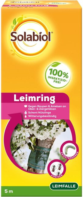 Solabiol Leimring 5 m zur mechanischen Bekämpfung von Schädlingen an Obst- und Ziergehölzen sowie Baumstämmen - Bild 1