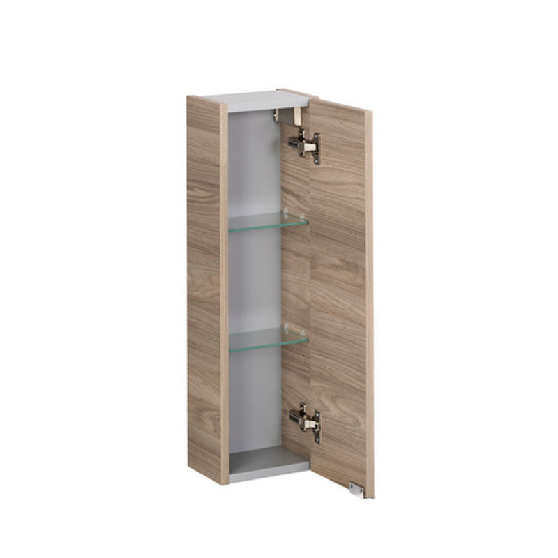 Fackelmann Bad-Hängeschrank Luxor Steinesche in Braun, B/T/H: 20 x 15,8 x 68 cm - Bild 2