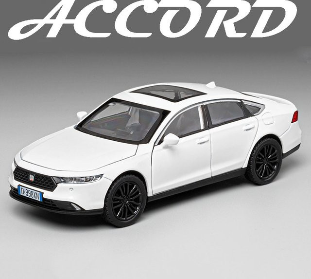 MAKEDA Honda Accord X3M Spielzeugmodellauto, 1:32, Metalldruckguss, mit Licht und Sound - Bild 1