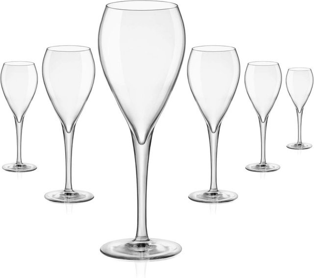 Bormioli Rocco Inalto Sektgläser, 6 Stück, transparent, 200 ml - Bild 1