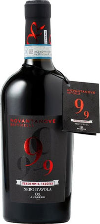 Andrero 99 Botticelle Nero d’Avola Rotwein, Sizilien, 2023, trocken, 0,75 l