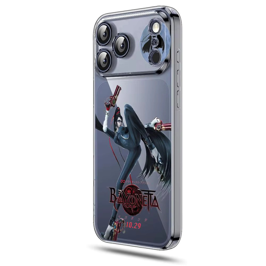 Game B-BayonettaS 3 Magnetische Kristallklare Stoßfeste Handyhülle für Apple iPhone 17 16 15 14 13 12 Pro Max Plus Transparent - Bild 6