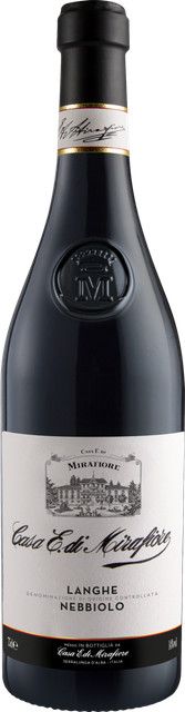 Mirafiore Rotwein Langhe Nebbiolo 2021, Italien, 0,75 l - Bild 1