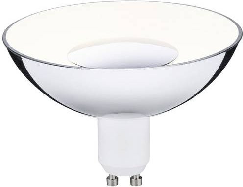 Paulmann LED-Leuchtmittel GU10 Warmweiß Silber/Weiß Ø: 100 mm, H: 66 mm - Bild 1