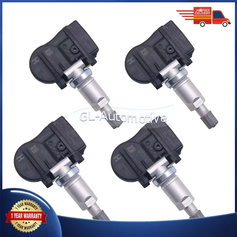 4er-Set GANGLE Reifendruck-Sensoren TPMS 433MHz für Land Rover Discovery 2004-2025, Farbe: Schwarz, GX631A159AA LR021935 LR070840 - Bild 3