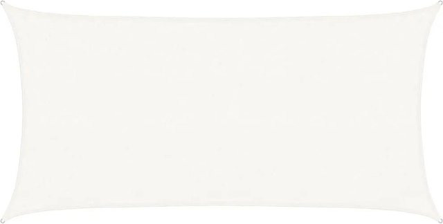 Furnicato Sonnensegel aus HDPE in Weiß, Rechteckig, B x T: 6 x 3 m - Bild 1