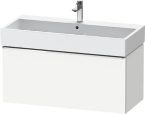 Duravit Waschtischunterschrank D-Neo, wandhängend, weiß matt, B/T/H: 98,4 x 44,2 x 44,0 cm - Bild 1
