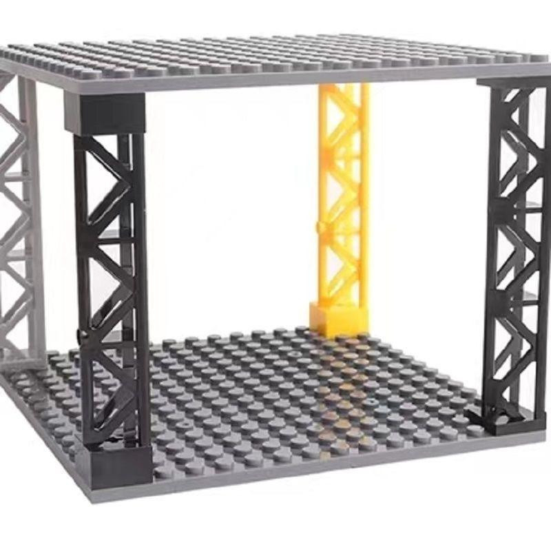 Yiran toy Bausteine Grundplatte 16*16 Noppen licht grau - Bild 2