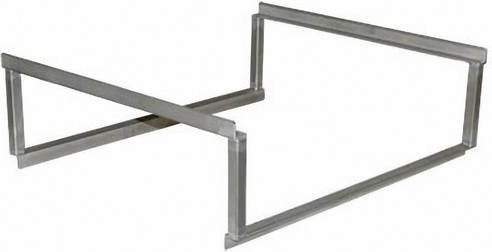 FIAP Teichskimmer Square in Silber, B/T/H: 40 x 40 x 16 cm - Bild 1