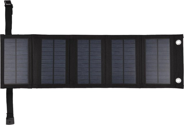 Aneng Tragbares Faltbares Solar Panel 10W mit USB-A Anschluss, Schwarz - Bild 1