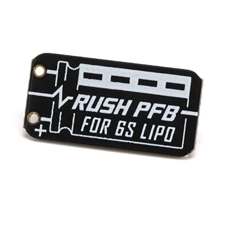 RUSHFPV RUSH PFB LITE Power Filter Board mit 35V 470UF Kondensator für 6S LIPO FPV Brushless ESC Stacks in Schwarz - Bild 3