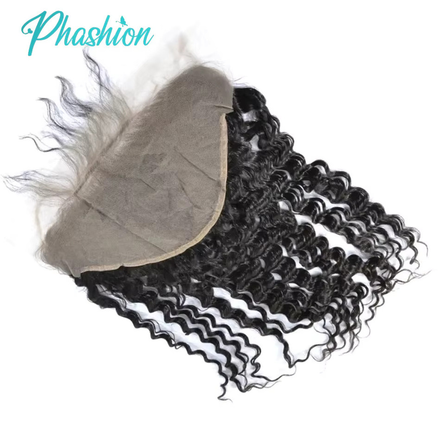 Phashion Lace Frontal Hair Extension, 30 Zoll, Water Curly, 100 % Echthaar - Bild 4