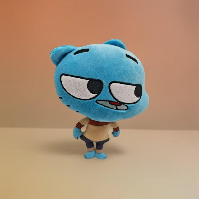Treasuringu The Amazing World of Gumball Darwin Plüschpuppe, Plüschtier - Bild 1