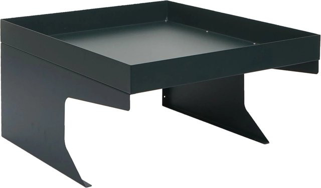 Mähroboter-Garage MCW-G60 mit Pflanzkasten und Dach Unterstand aus Metall, Farbe: Grün, B/T/H: 37 x 60 x 70 cm - Bild 2
