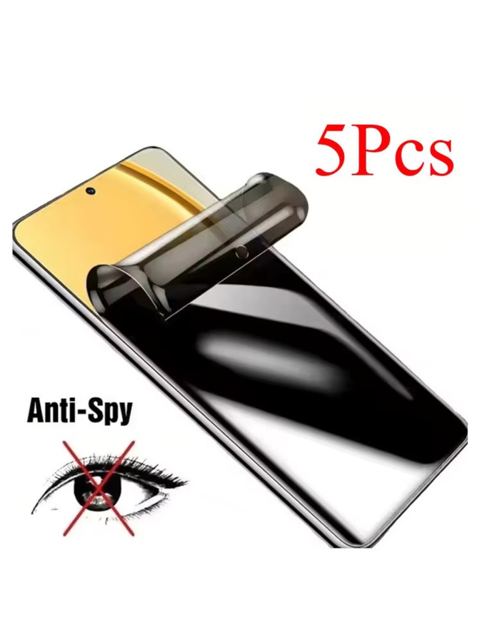 5 Stück Anti-Spionage Hydrogel Softfolie Displayschutz für Samsung Galaxy A57 A37 A56 5G A36 A26 A25 A16 A15 A05 A05S A35 in Transparent - Bild 5