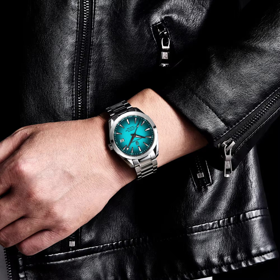 Pagani Design Automatik-Armbanduhr, Edelstahl, Saphirglas, Herren - Bild 4