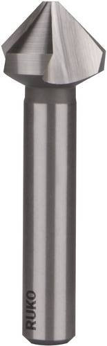 RUKO Kegel- und Entgratsenker DIN 335 Form C 90 Grad HSS-Co in Silber, Durchmesser: 5 mm, Bohrtiefe: 25 mm - Bild 1