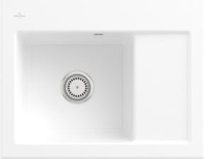 Villeroy & Boch Spüle Subway 45 Compact links, Keramik, Weiß - Bild 1