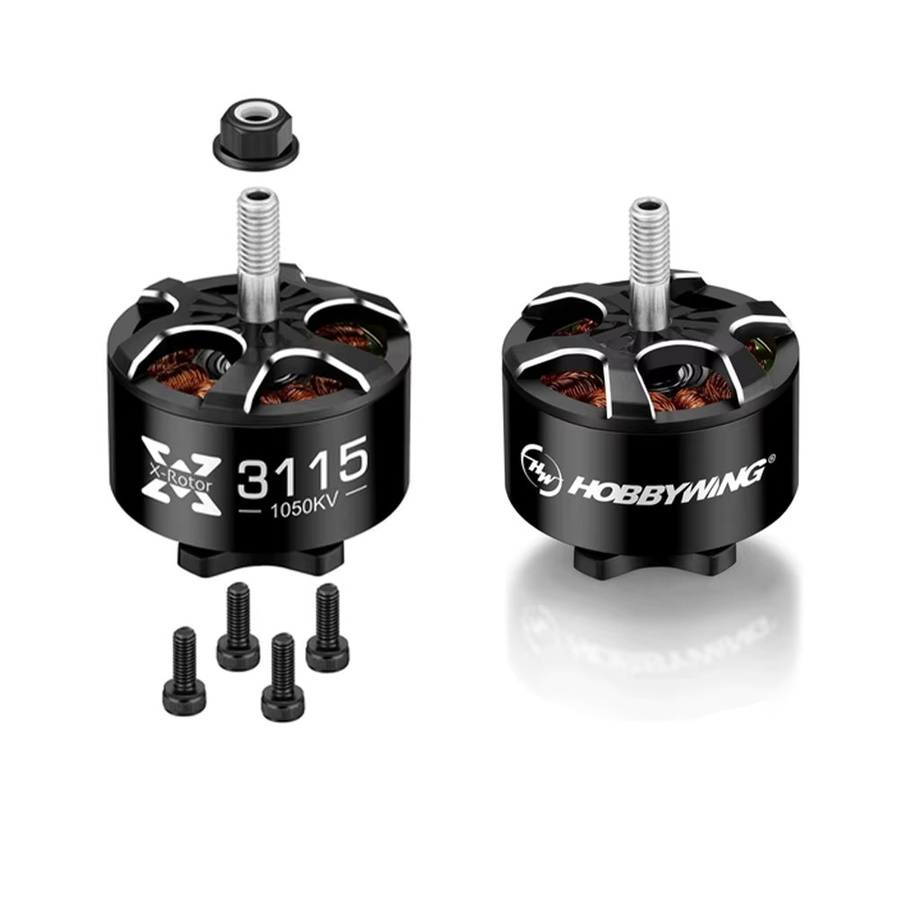 Hobbywing XRotor 3110 3115 6S Bürstenlose Motoren im 4er-Set für FPV Freestyle und Long Range Drohnen in Schwarz - Bild 3