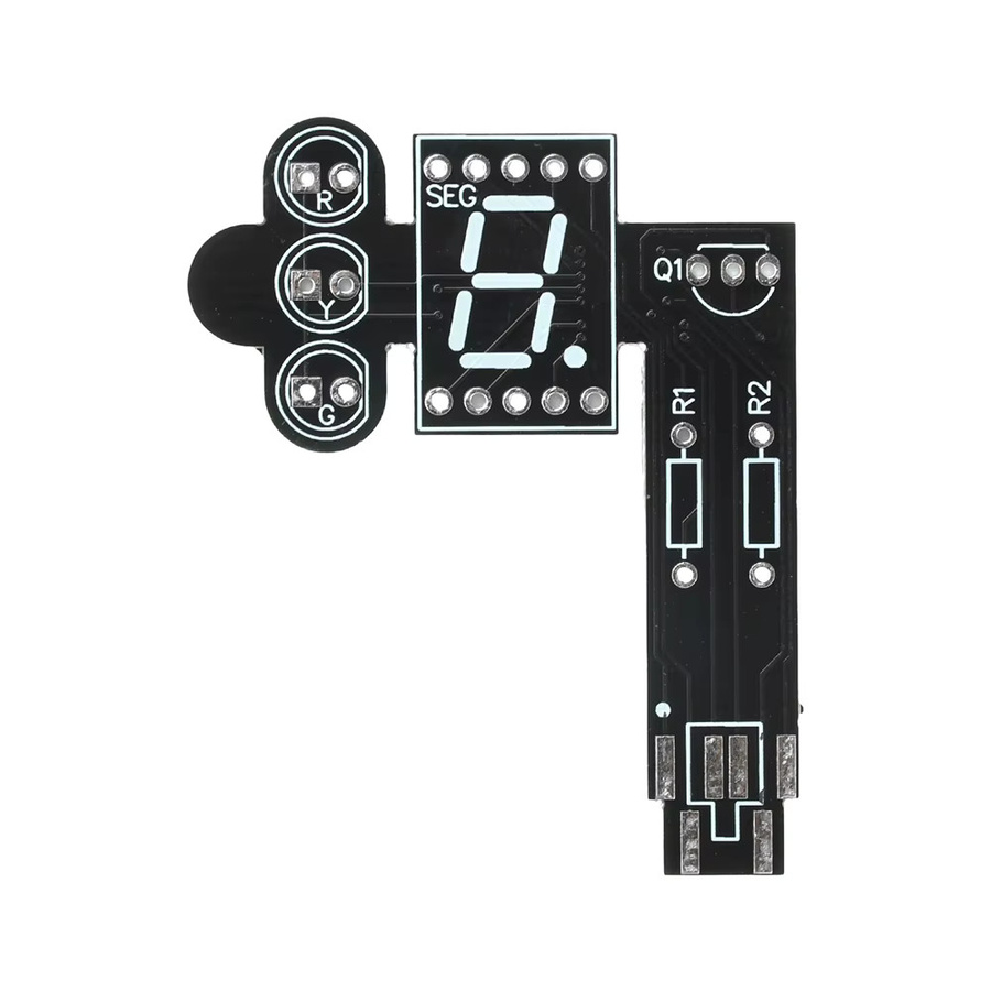 diymore Intelligentes Ampel-Bausatz-Set, Lernspielzeug, Signalleuchte mit LED-Digitalanzeige und Micro-USB - Bild 4