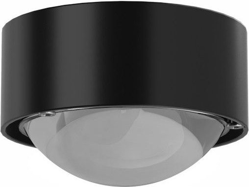 Top Light Puk Mini One LED Deckenleuchte in Schwarz matt mit matter Linse - Bild 1