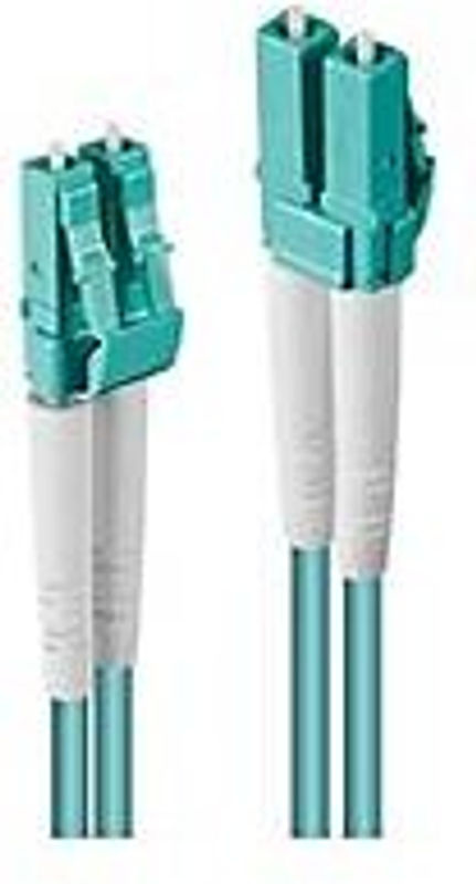 LINDY 46371 Glasfaser LWL Anschlusskabel Blau 2,00 m mit 1x LC-Stecker auf 1x LC-Stecker 50/125 µ Multimode OM3 - Bild 2