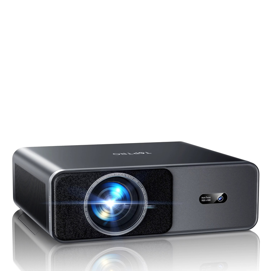 TOPTRO 4K Smart Home Theater Filmprojektor in Schwarz mit Autofokus, Keystone, WiFi6 und Bluetooth 5.2, Full HD 1080p, offiziell Netflix-kompatibel - Bild 7