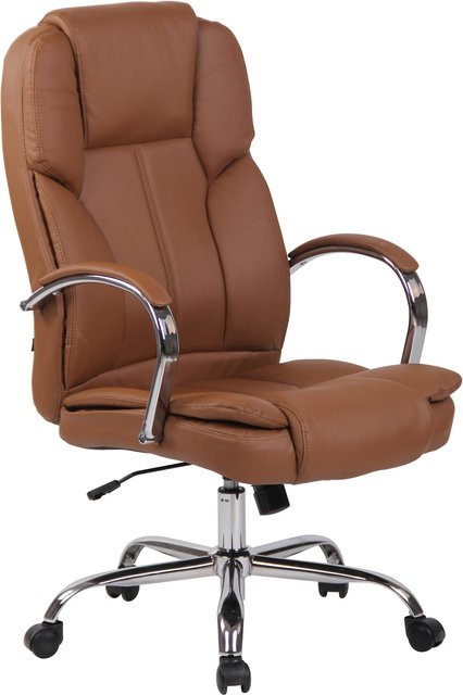 CLP Ergonomischer Bürostuhl BIG Xanthos I XXL Komfort mit Wippfunktion, Armlehnen und Kunstleder-Bezug, belastbar bis 210 kg - Bild 1