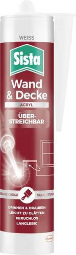 Sista Wand & Decke Acryl Herstellerfarbe Weiß 280 ml - Bild 1