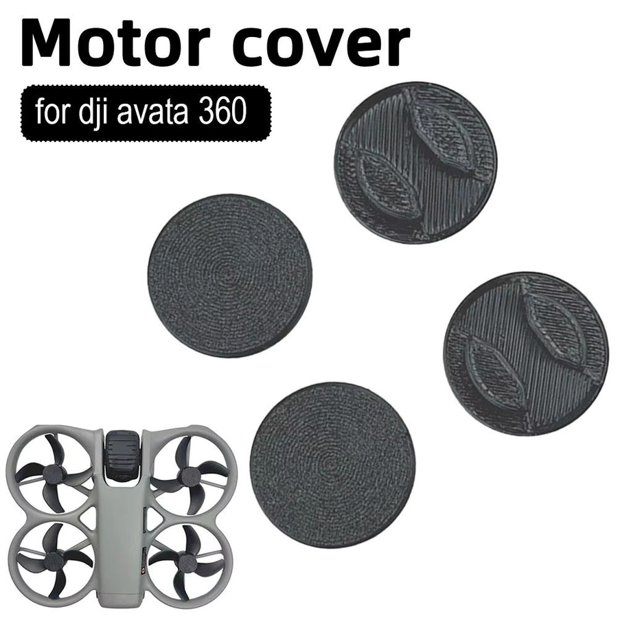 DJI Motorabdeckungen für Avata Drohne in Schwarz für sicheren Transport und Flug - Bild 5