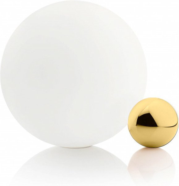 Flos Copycat Tischleuchte in Gold mit Glas-Elementen und dimmbarer LED - Bild 1