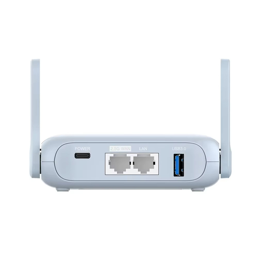 GL.iNet Beryl AX GL-MT3000 Wi-Fi 6 Wireless Travel Gigabit Router in Weiß - Bild 3