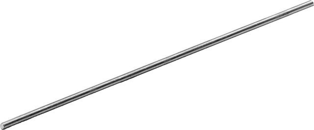 LUX-TOOLS Gewindestange M10 aus Edelstahl in Silber, Länge: 1000 mm - Bild 1