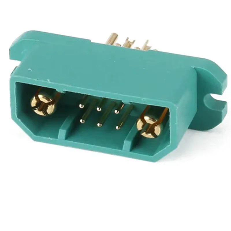 Best-10X VTOL MPX Stecker Set 9 + 2 mit Power Männlich und Weiblich für RC UAV Flugzeuge in Grün - Bild 2