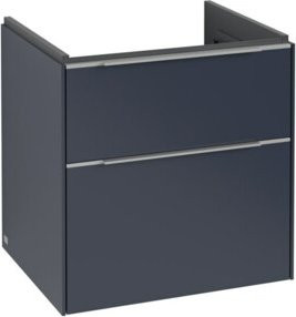 Villeroy & Boch Waschtischunterschrank Subway 3.0 in Weiß und Grau glänzend, B/T/H: 57,2 x 47,8 x 57,6 cm - Bild 1