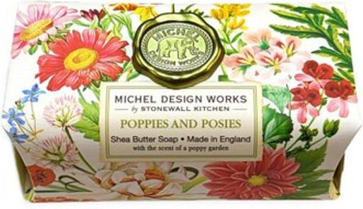 Michel Design Works Bath Soap Poppies and Posies, Sheabutter, Unisex - Bild 1