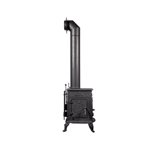 GLOBEFIRE Gussofen Eros in Schwarz aus Gusseisen mit 7,7 kW, B/T/H: 69,0 x 61,0 x 45,0 cm - Bild 2