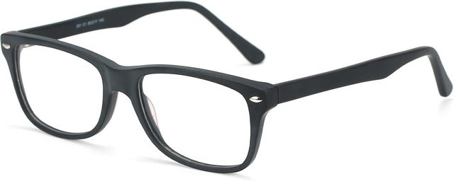 BLUEMOKY Freedom Outdoors Korrektionsbrille, Quadratisch, Acetat, Unisex, black - Bild 1