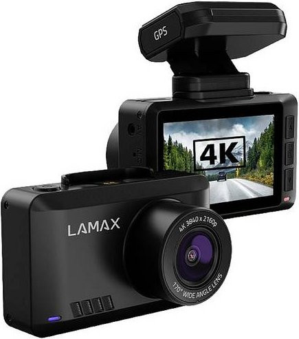 Lamax T10 Dashcam in Schwarz mit 4K UHD, GPS, 170 Grad Blickwinkel, G-Sensor, WDR und Schleifenaufzeichnung - Bild 1
